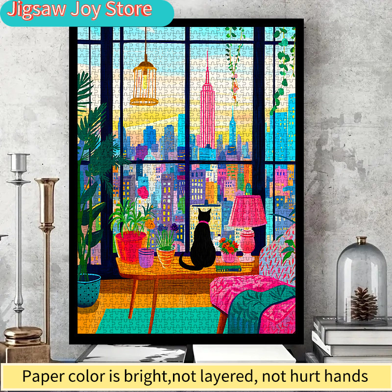 DIY Paper Puzzle, New York Cit - Parent Of Plant recension och pris