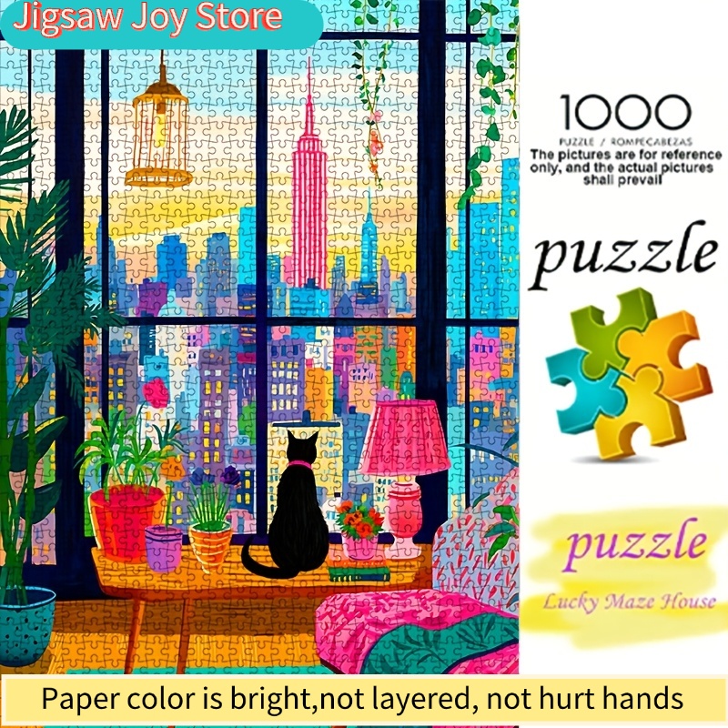 DIY Paper Puzzle, New York Cit - Parent Of Plant recension och pris