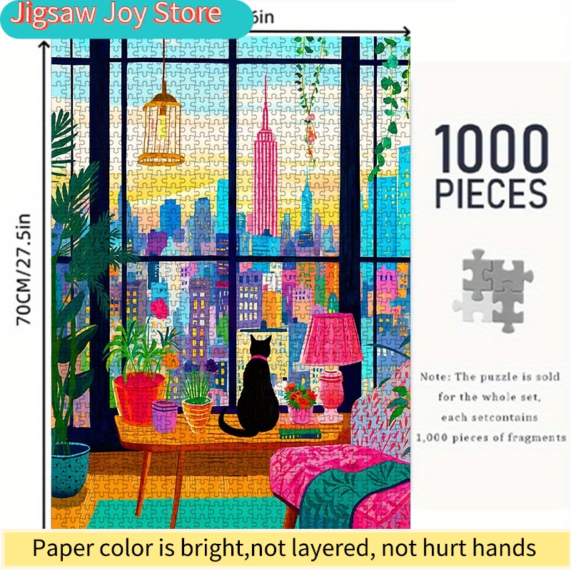 DIY Paper Puzzle, New York Cit - Parent Of Plant recension och pris