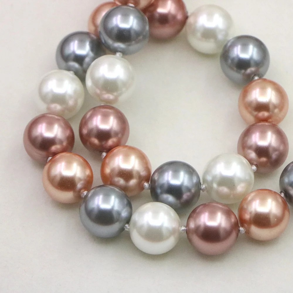 Pearl Necklace for Women 12mm  - String Of Pearls Plant recension och pris