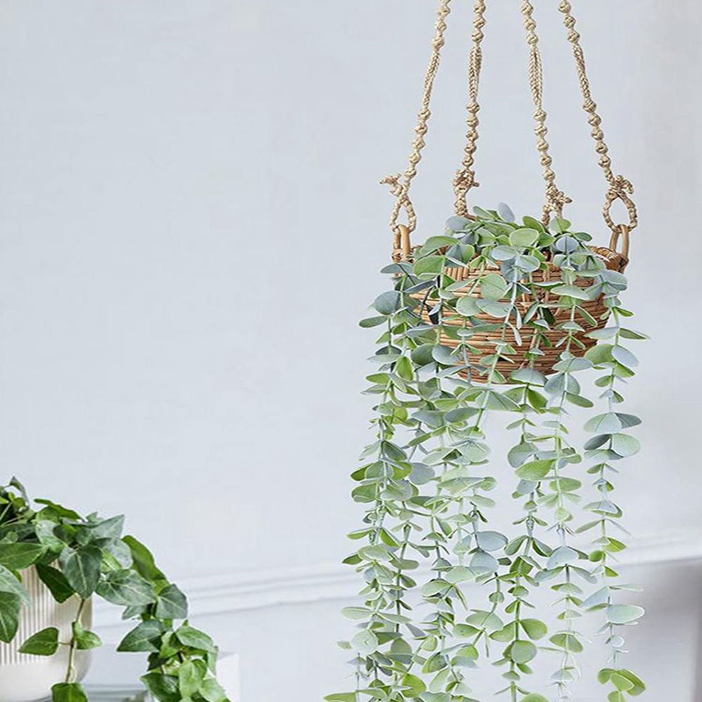 Artificial Ivy Hanging Eucalyp - String Of Pearls Plant recension och pris