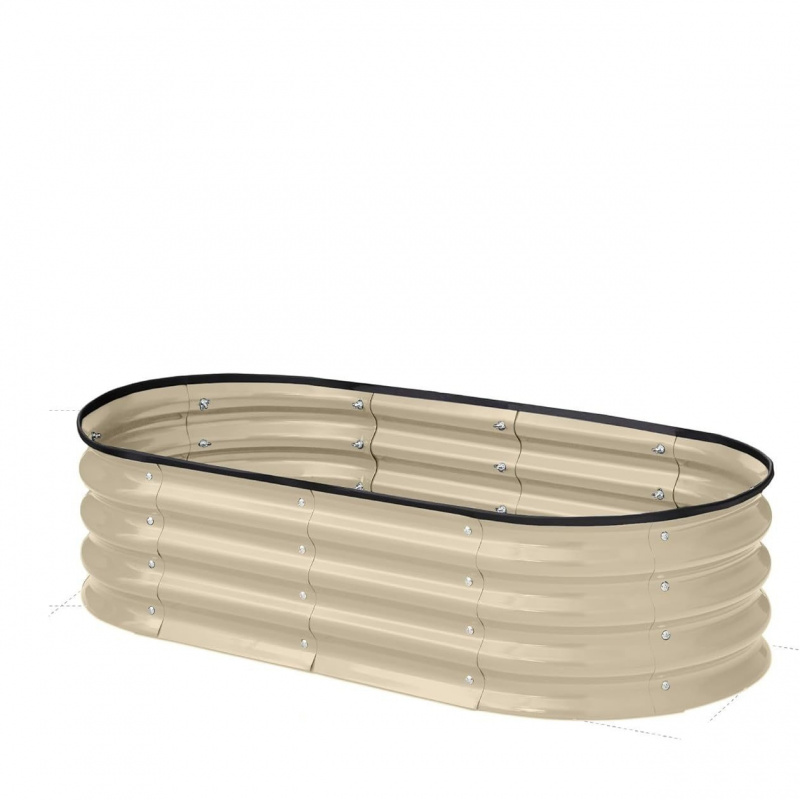1PCS Oval-shaped Galvanized St - Plant Parenting recension och pris