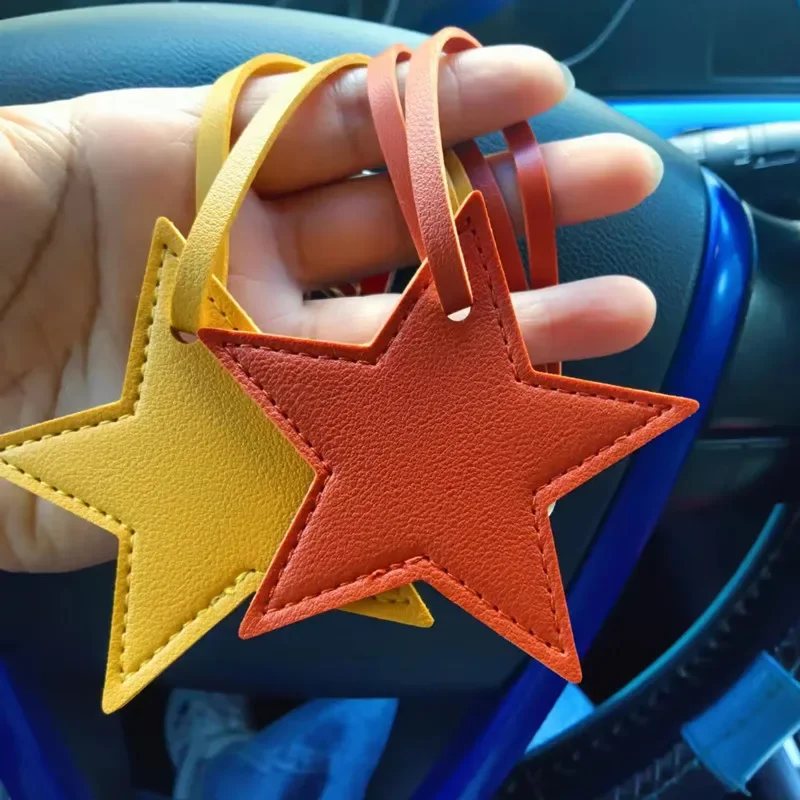 Star PU Leather Tassels Keycha - String Of Pearls Plant recension och pris