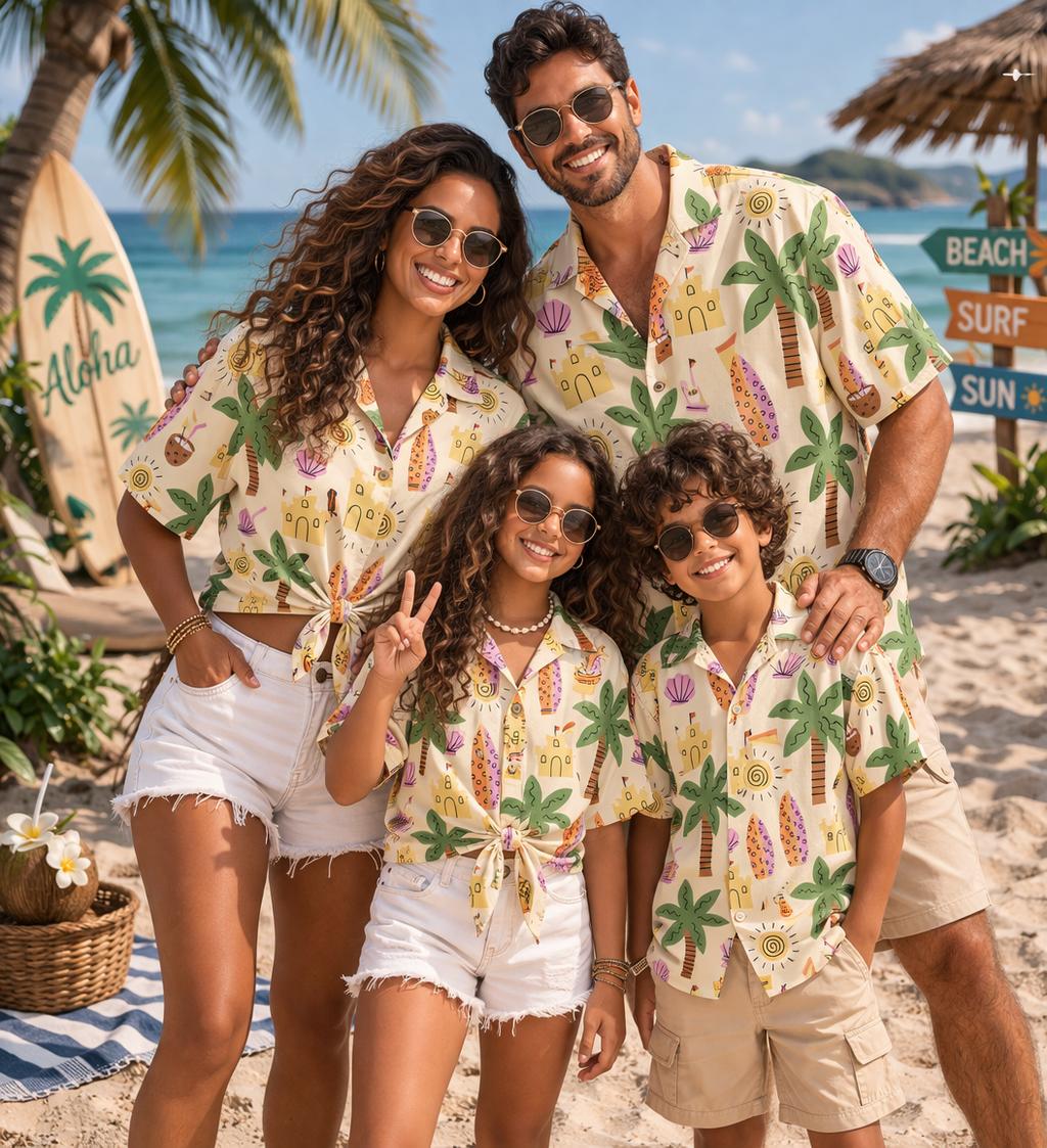 Hawaiian Children's Shirt Plan - Parent Of Plant recension och pris