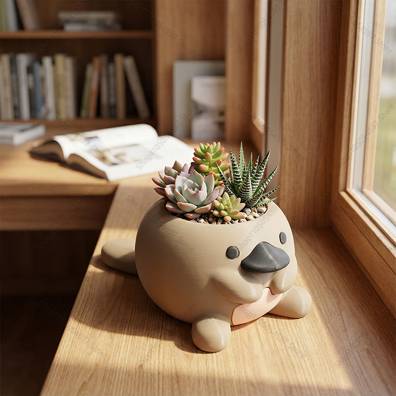 Adorable Platypus Shaped Plant - Plant Parent Pot recension och pris