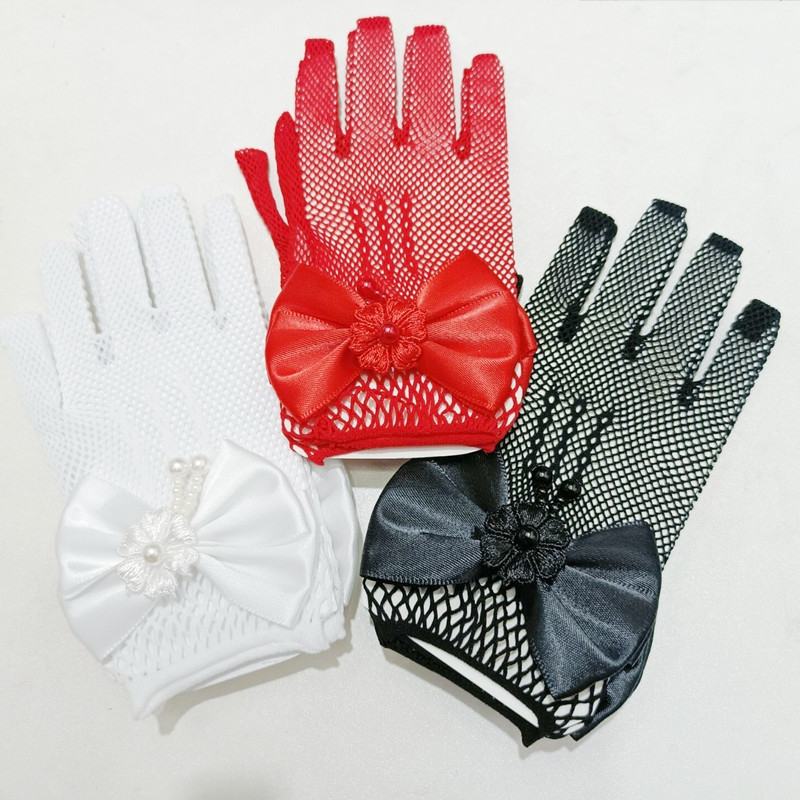 Kids Lace Pearl Fishnet Gloves - String Of Pearls Plant recension och pris