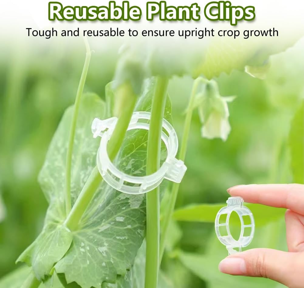 100PCS Plant Support Clips Reu - Plant Parenting recension och pris
