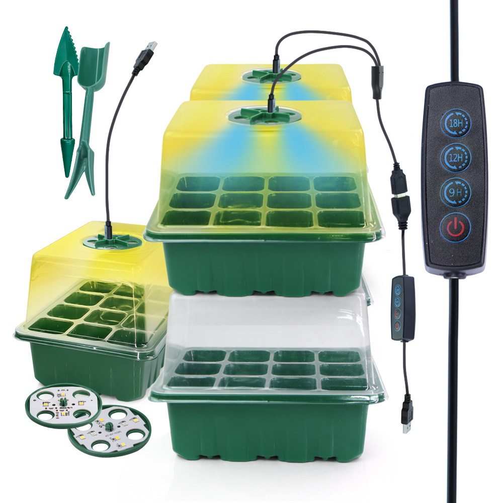 LED Nursery Pots with Grow Lig - Plant Parenting recension och pris