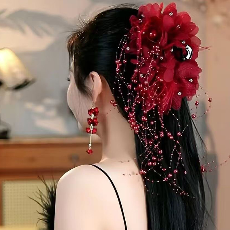 (.) New Women's Luxury Mesh Fl - String Of Pearls Plant recension och pris