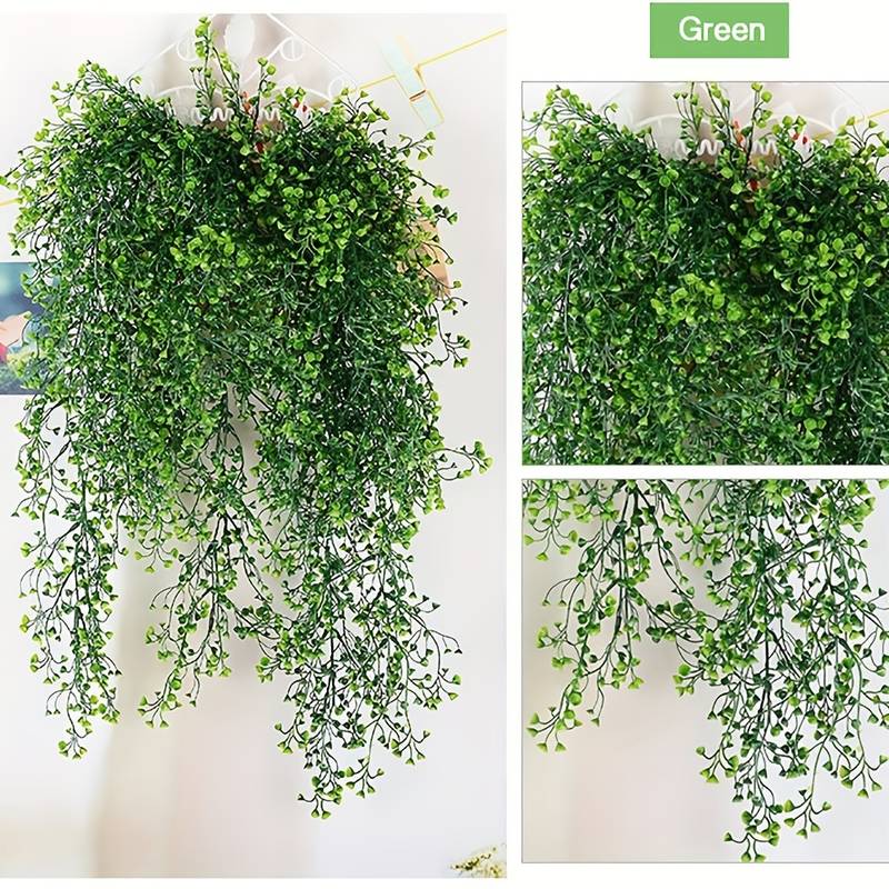 2pcs Artificial Ivy Vine Fake  - String Of Pearls Plant recension och pris