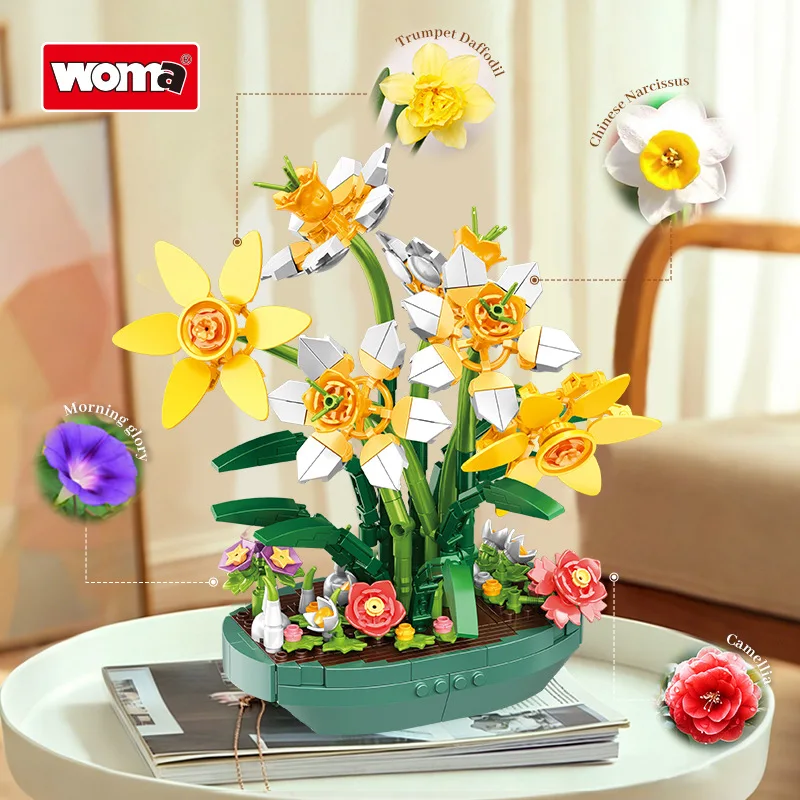 Preserved Daffodil Flower Pott - Plant Parent Pot recension och pris