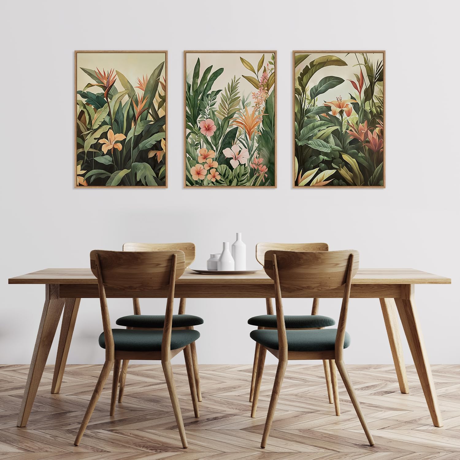 3pcs/set frameless Canvas Pain - Plant Parenting recension och pris