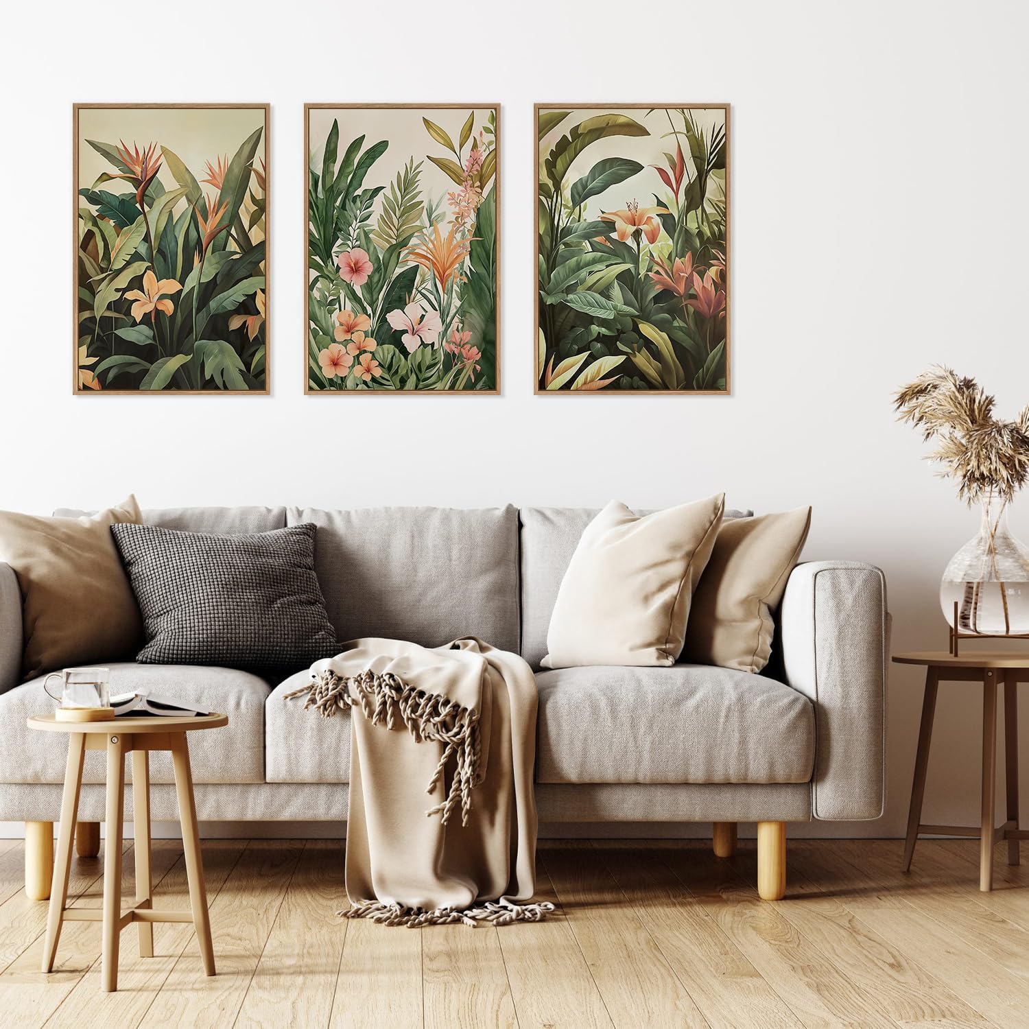 3pcs/set frameless Canvas Pain - Plant Parenting recension och pris