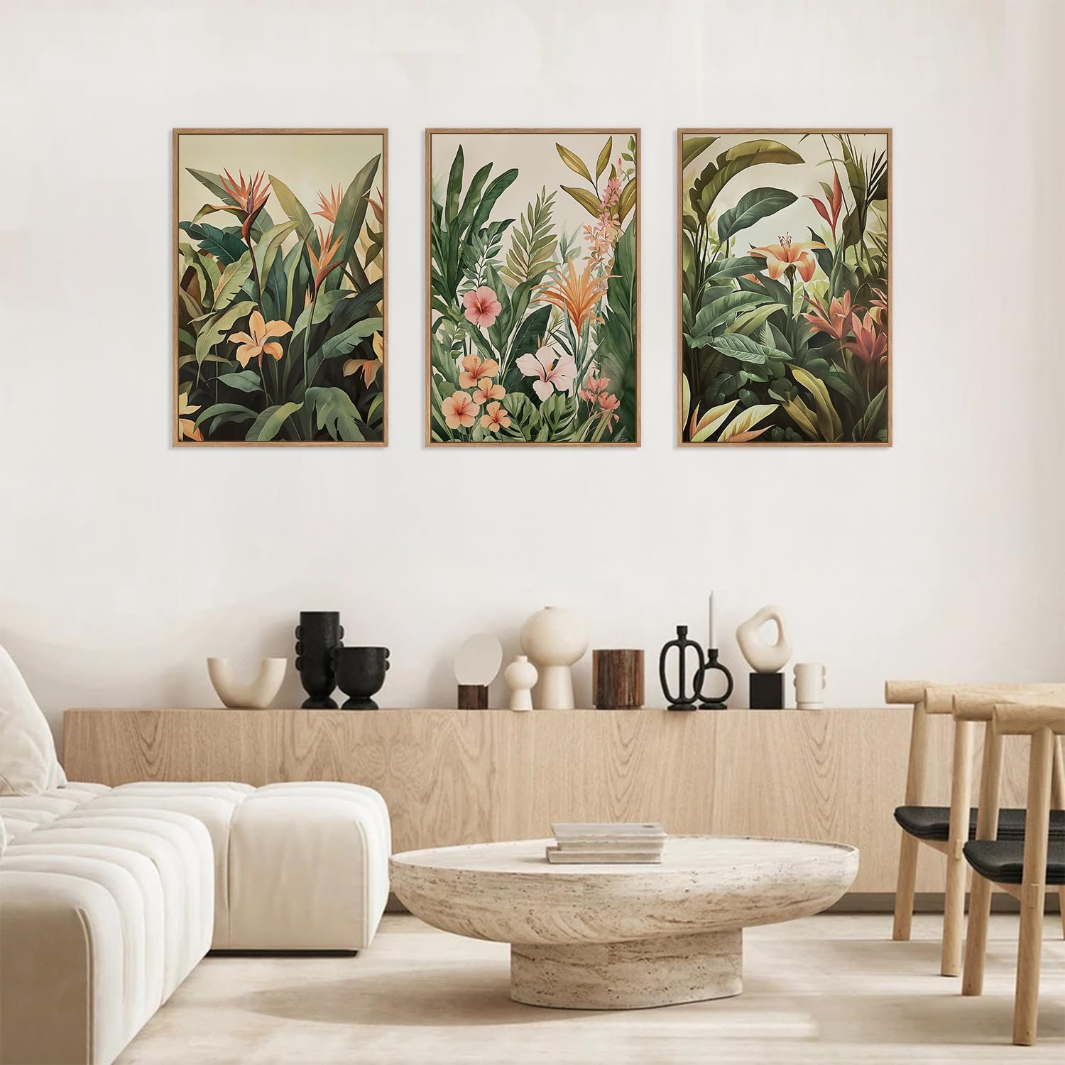 3pcs/set frameless Canvas Pain - Plant Parenting recension och pris